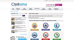 Desktop Screenshot of credit-ssima.fr